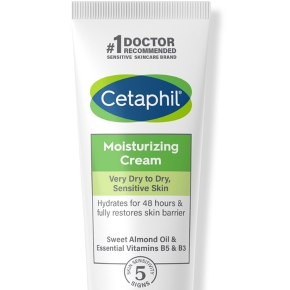 DELUXE CETAPHIL MOISTURIZING CREAM FOR DRY TO VERY DRY SENSITIVE SKIN. - Picture 1 of 14